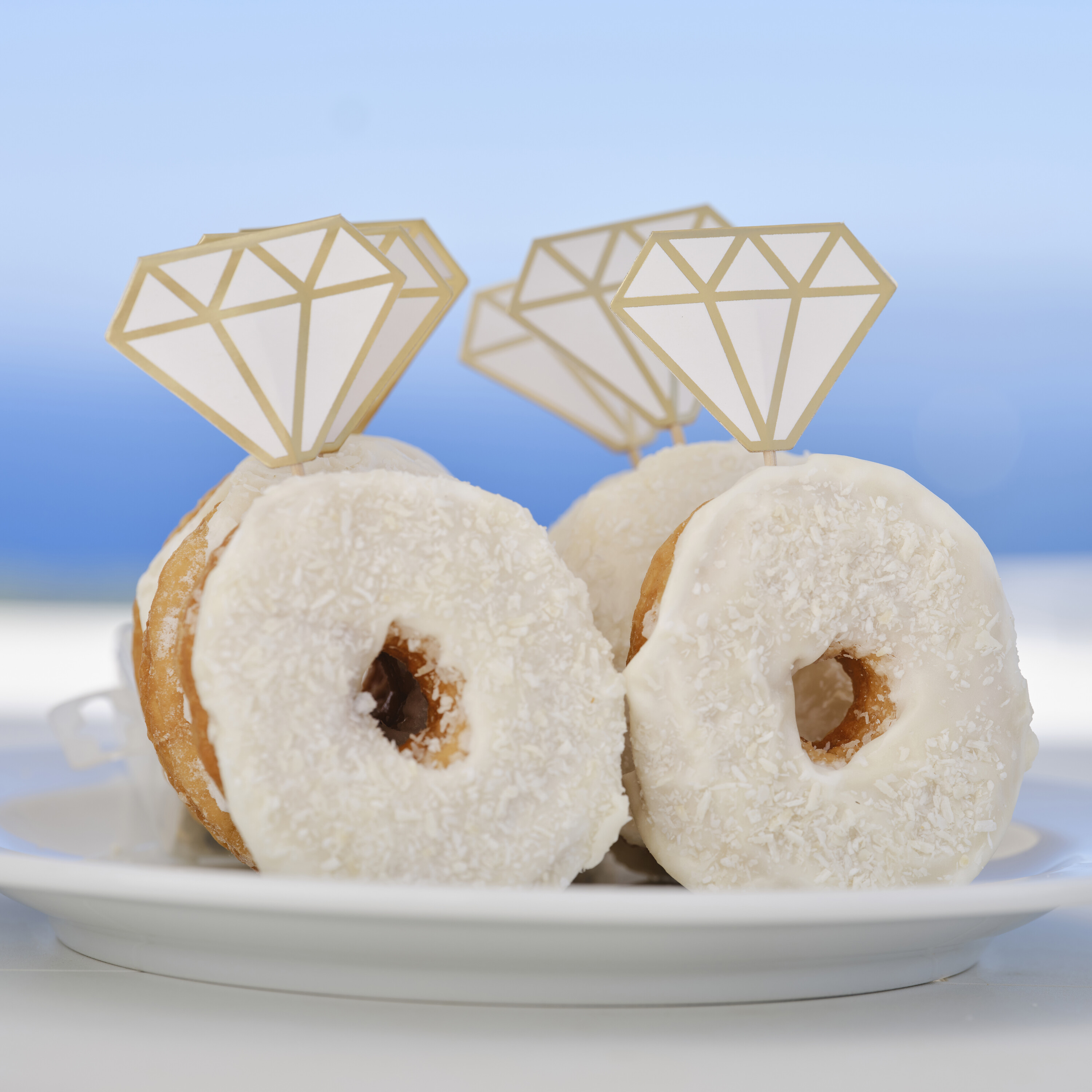 Donut Engagement Ring Toppers Ginger Ray