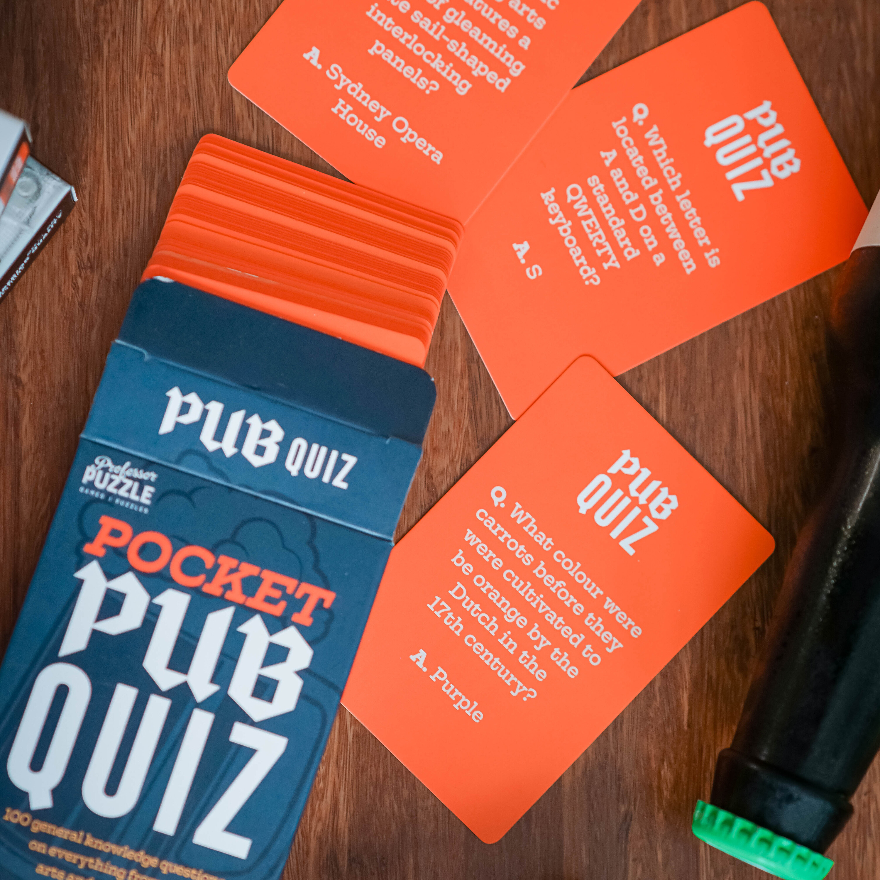 Pocket Pub Quiz Game Ginger Ray