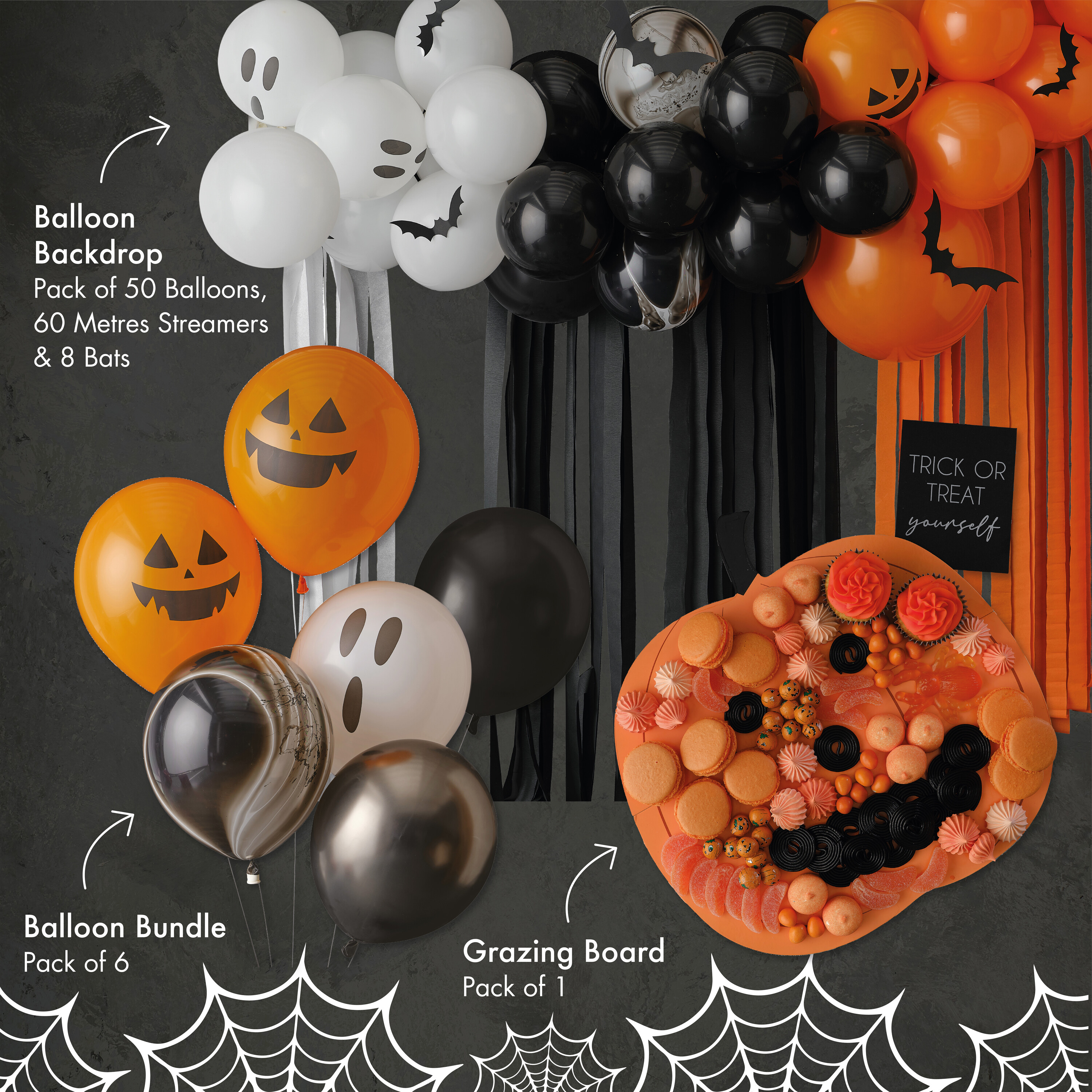 Halloween Pumpkin Party Kit Ginger Ray