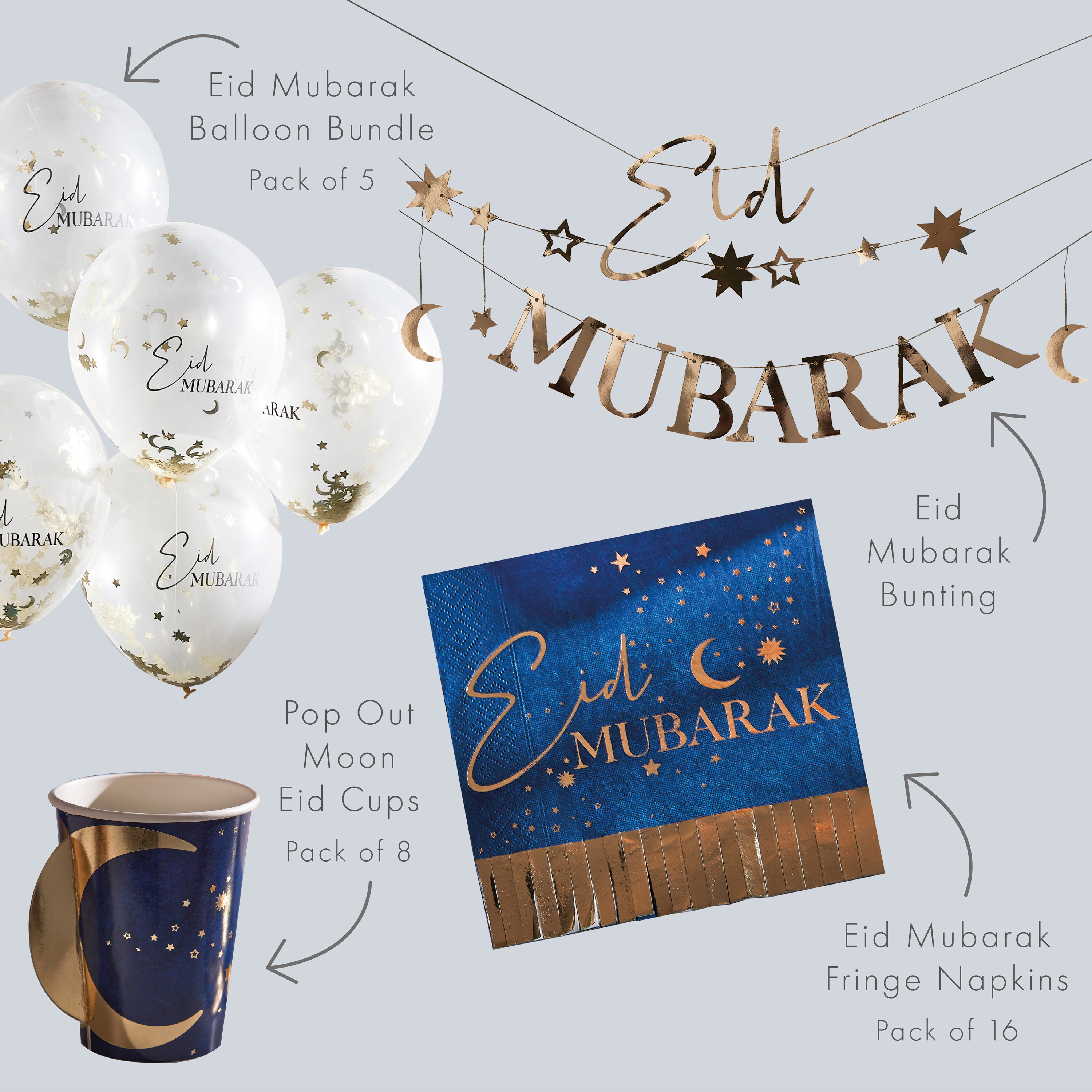 Eid Celebration Kit Eid Ginger Ray