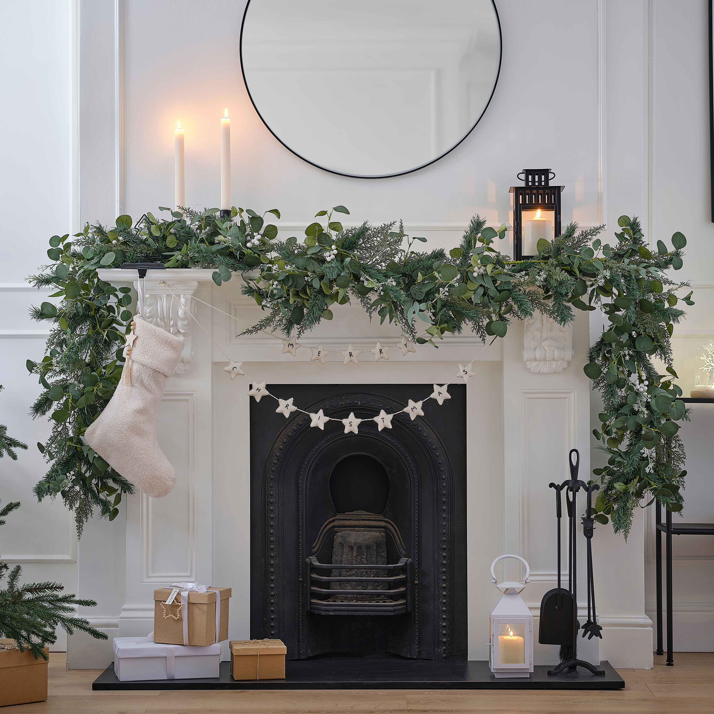 Eucalyptus on sale christmas garland
