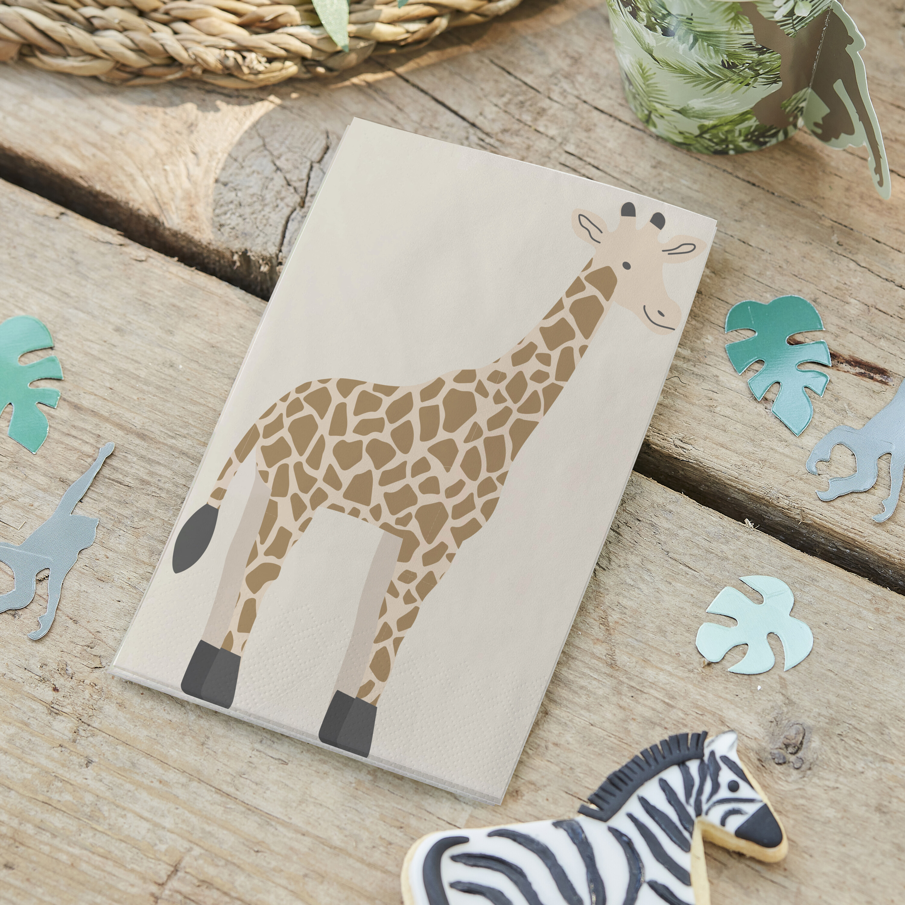 Giraffe Paper Napkins Ginger Ray