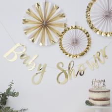 White gold baby shower cheap