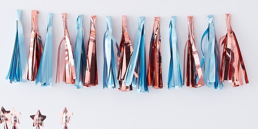 Ribbon tassel garland store