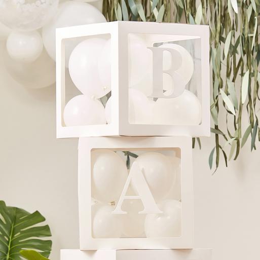 Baby balloon blocks on sale
