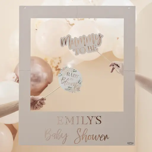 Personalised baby shower sales decorations