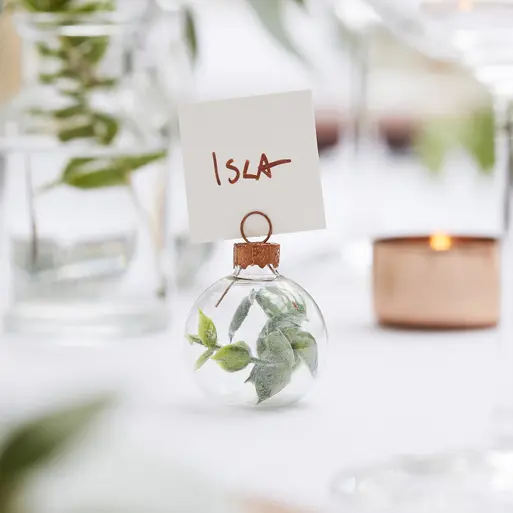 Christmas wedding place card holders sale