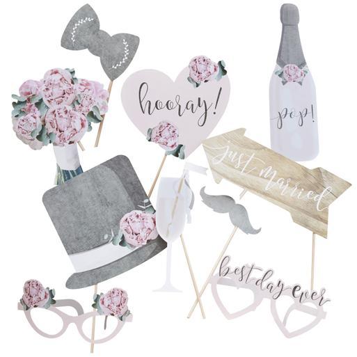Rustic wedding photo props store