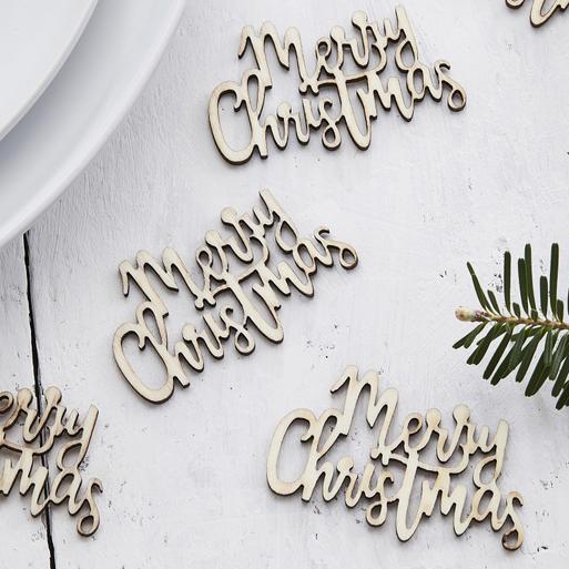 Merry christmas table confetti Clearance