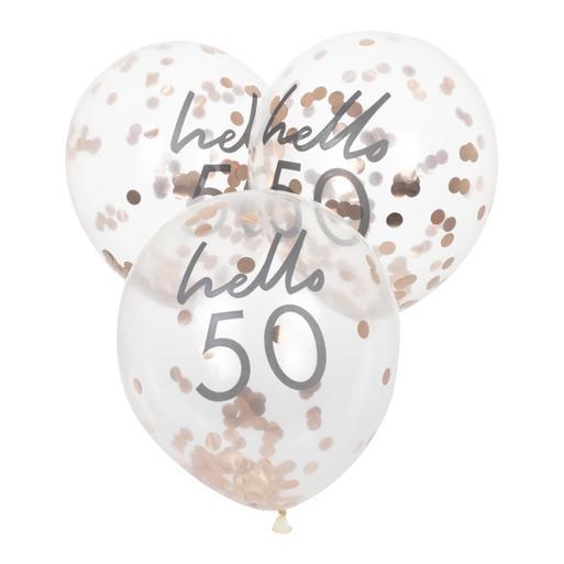 50th birthday balloons cheap