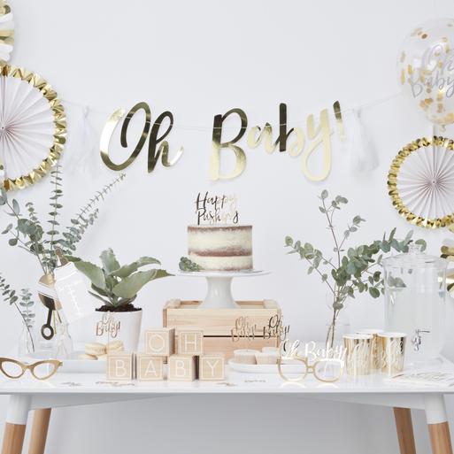 Ginger ray top baby shower decorations