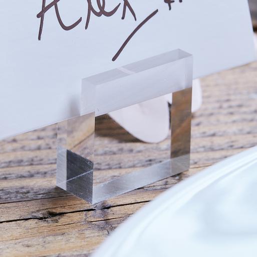 Clear place deals card holders