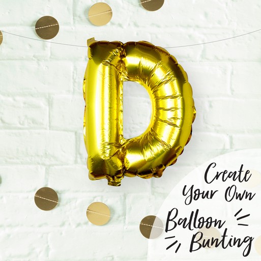 Individual letter balloons discount