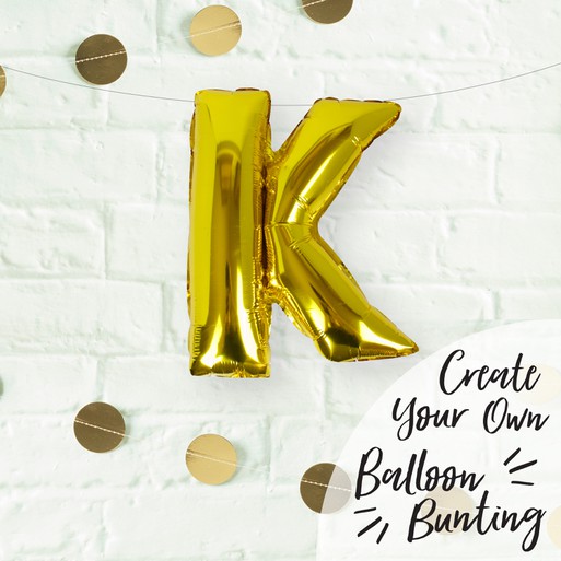 Individual letter balloons discount