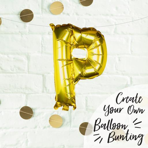 Individual letter balloons store