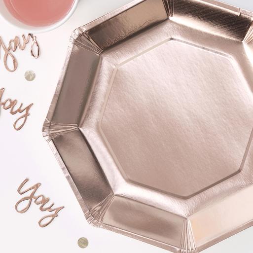 Rose gold serving online platter