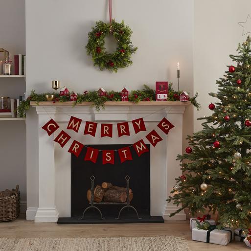 Ginger ray christmas bunting Clearance