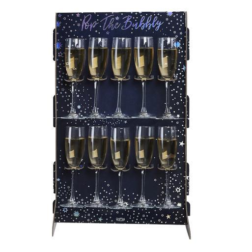Prosecco glass stand clearance