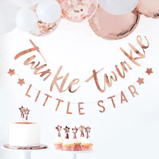 Twinkle twinkle baby shower decorations clearance