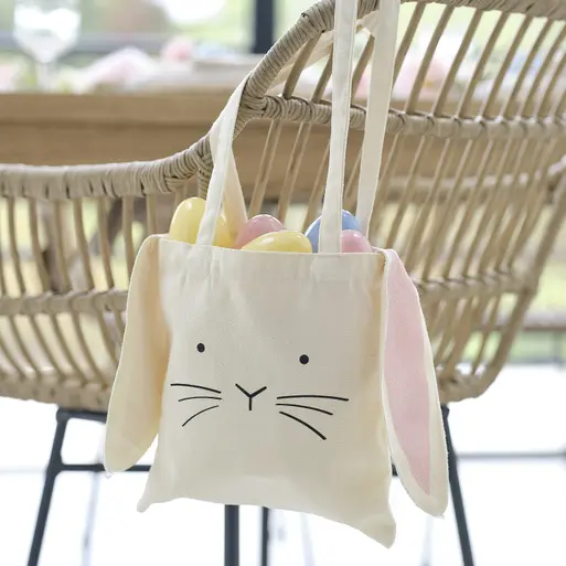 Easter Tote Bag with Bunny Ears New In Ginger Ray