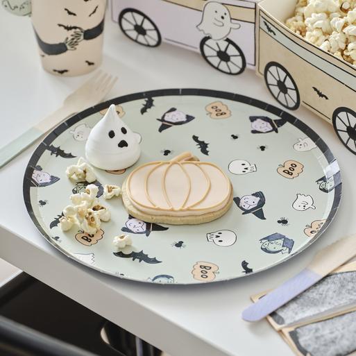 Halloween ceramic cheap plates