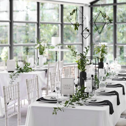 Black and white place card holders discount