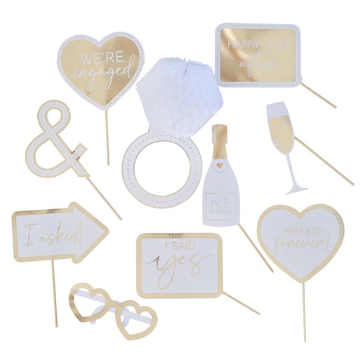 Photo booth props outlet for engagement party