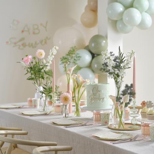 Baby shower table shop decorations uk