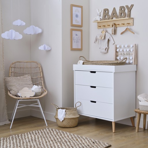 Macrame Rainbows and Clouds Nursery Baby Bunting Ginger Ray