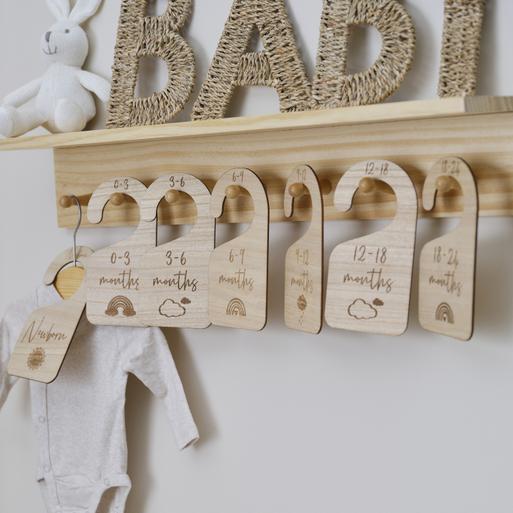 Baby hangers best sale
