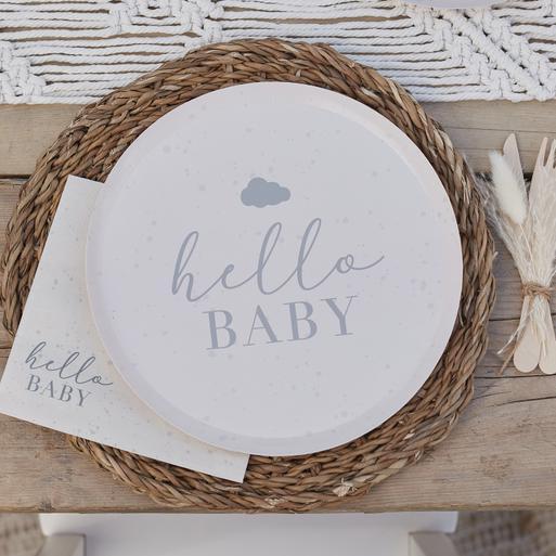 Baby shower store disposable plates