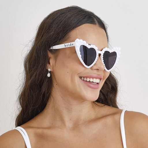 Pearl cheap heart sunglasses