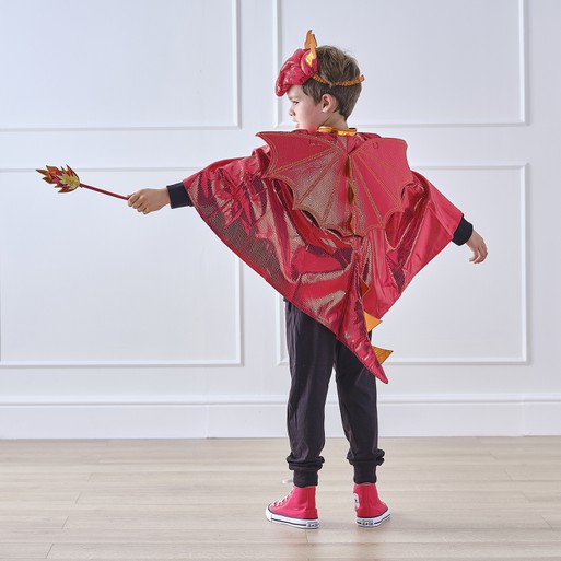 Red dragon dress cheap