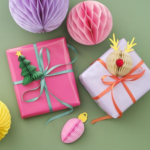 Christmas gift topper clearance