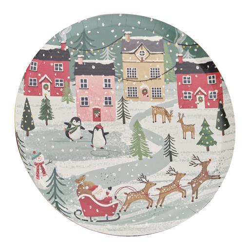 Melamine christmas plates sale