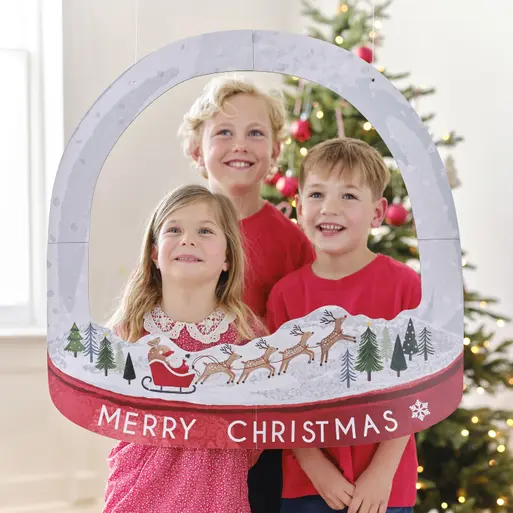 Christmas top photo booth