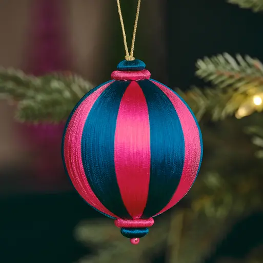 Striped christmas balls discount