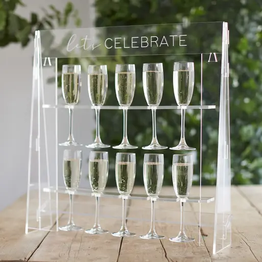 Acrylic drink table discount