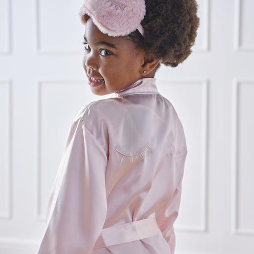 Pink satin deals dressing gown uk
