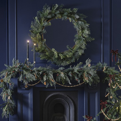 Extra Large Christmas Wreath - XL Foliage Wreath | Ginger Ray