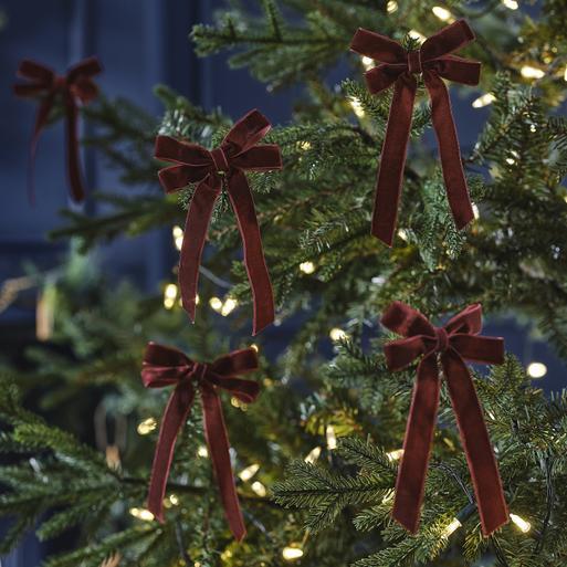 Bows for christmas tree decorations Clearance