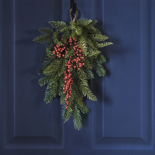 Christmas online door swag