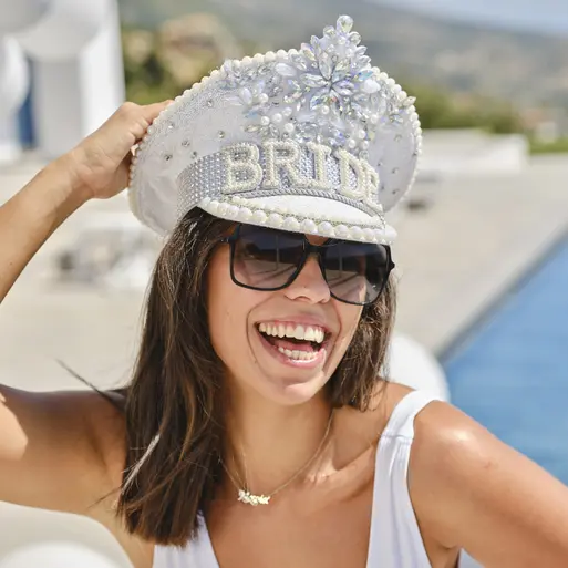 Embellished hat clearance